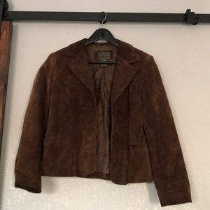 Brown 100% Leather Jacket